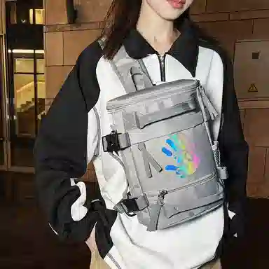 醇龙 男女通用 多色 牛津布 胸包 拉链开合大容量休闲百搭