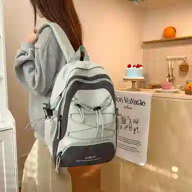 醇龙 简约百搭潮流时尚 尼龙 双肩包 男女同款情侣款 多色