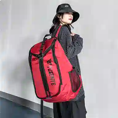 醇龙  男女通用多色牛津布双肩包大容量运动背包