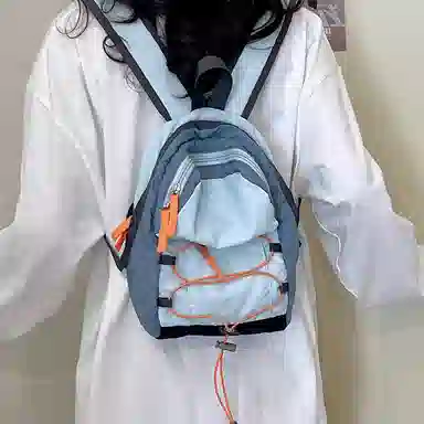 醇龙 轻便外出春游徒步爬山旅行骑行运动学生 尼龙 双肩包 男女通用 多色