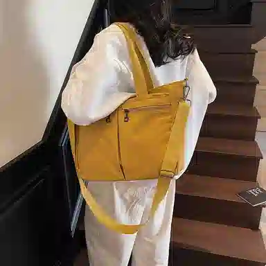 醇龙 大容量百搭通勤时尚潮流 尼龙 托特包单肩包 常规 男女同款情侣款 多色