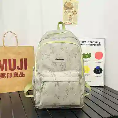 醇龙 国风简约大容量 尼龙 双肩包 常规 男女同款情侣款 多色