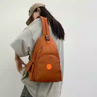 醇龙 尼龙 男女通用 多色 轻便多功能 单肩包