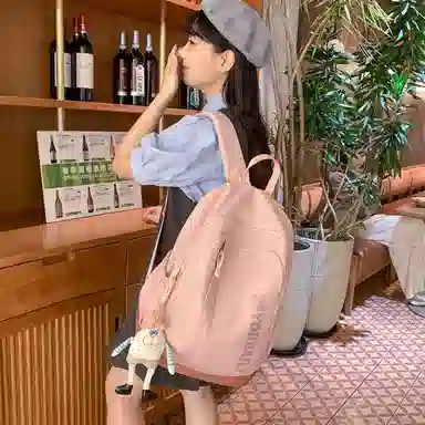 醇龙  尼龙春游小背包外出旅游学生补课双肩包 男女通用 多色