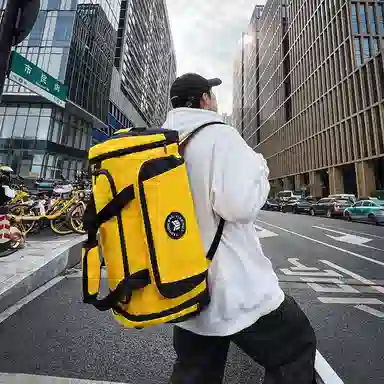 醇龙 多功能大容量干湿分离 牛津布 旅行包 男女同款情侣款 酒红色 青绿色/牛仔蓝色/黑色/灰色/黄色/紫色