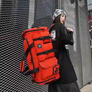 醇龙 大容量多功能干湿分离带独立鞋仓 牛津布 旅行包 男女同款情侣款 黑/黄/灰/白/紫/粉/青绿/桔红