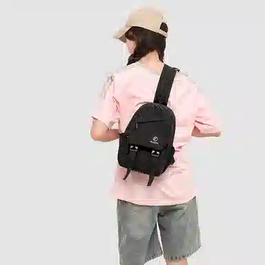 醇龙 百搭多功能休闲轻便简约 尼龙 双肩包 常规 男女同款情侣款 多色