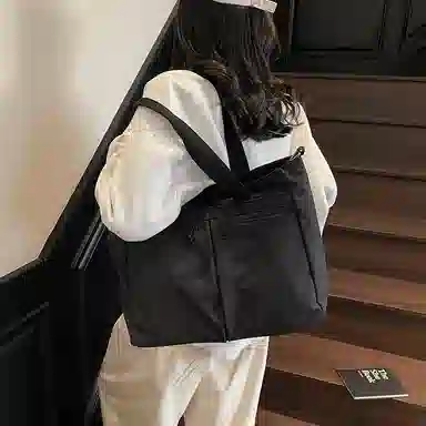 醇龙 大容量百搭通勤时尚潮流 尼龙 托特包单肩包 常规 男女同款情侣款 多色