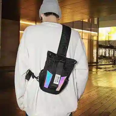 醇龙 男女通用 多色 牛津布 胸包 大容量休闲
