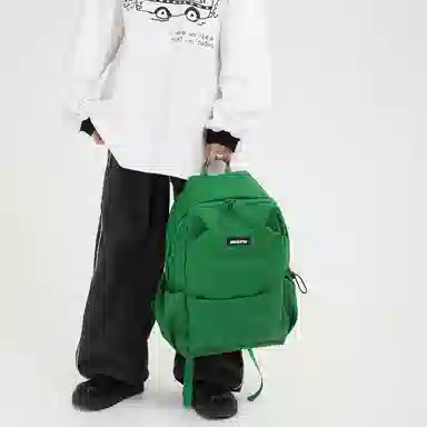 醇龙 简约大容量防水潮牌简约电脑 双肩包 牛津布 男女同款情侣款 多色