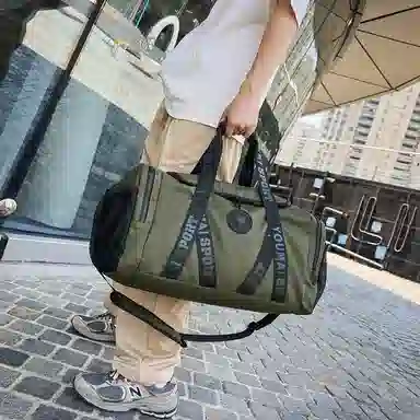 醇龙 干湿分离 多用 牛津布 单肩包 男女同款情侣款 多色