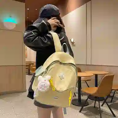 醇龙 高颜值小众洋气简约百搭外出旅游轻便 尼龙 双肩包 女款 多色