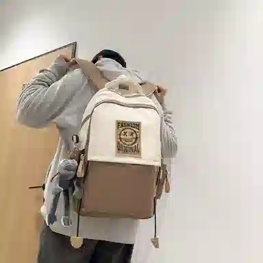 醇龙 通勤轻便减负大容量 尼龙 双肩包 男女同款情侣款 多色