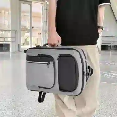 醇龙 牛津布 大容量休闲时尚 双肩包 男女同款情侣款 多色