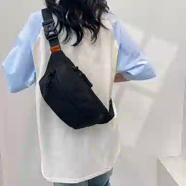 醇龙 小众运动 尼龙 单肩包胸包 常规 男女同款情侣款 蓝/黑/白/绿/红