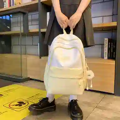 醇龙  休闲简约小众扎染大容量    双肩包  女款