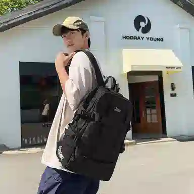 醇龙 日系潮牌电脑旅行大容量学生 牛津布 双肩包 男女同款情侣款 多色