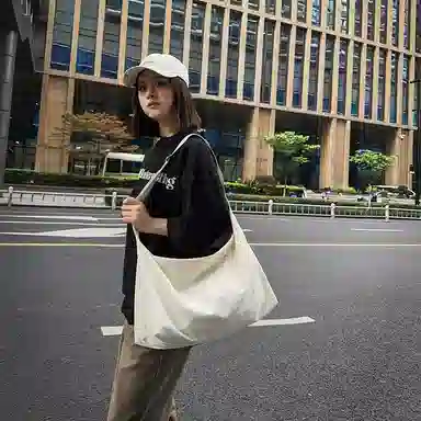 醇龙 日系大容量百搭时尚轻便通勤简约 单肩包 尼龙 男女通用 多色