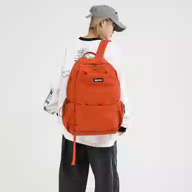 醇龙 简约大容量防水潮牌简约电脑 双肩包 牛津布 男女同款情侣款 多色