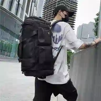 醇龙 大容量干湿分离多功能轻便防水 尼龙拼牛津布 旅行包 常规 男女同款情侣款 黄色/粉色/绿色/红色/黑色/卡其色