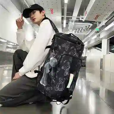 醇龙 手提包多用单肩斜挎包轻便短途旅行包尼龙大容量双肩包 男女通用 多色