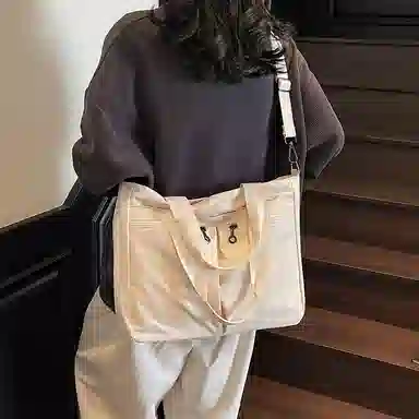 醇龙 大容量百搭通勤时尚潮流 尼龙 托特包单肩包 常规 男女同款情侣款 多色