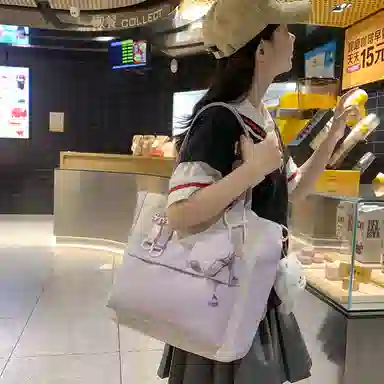 醇龙 学生补习上课大容量 单肩包斜挎包 尼龙 男女通用 多色