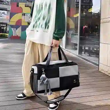 醇龙 大容量短途旅行干湿分离多用 牛津布 单肩包 男女同款情侣款 黑/青绿/蓝/灰/粉/紫/黄/红/白