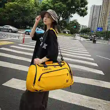 醇龙 干湿分离带独立鞋仓 尼龙 旅行包  男女同款情侣款 多色