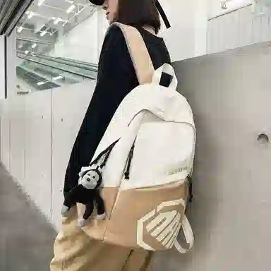 醇龙 简约大容量时尚百搭通勤学生 尼龙 双肩包 常规 男女同款情侣款 多色