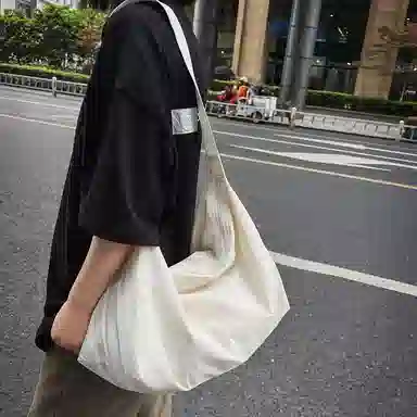 醇龙 日系大容量百搭时尚轻便通勤简约 单肩包 尼龙 男女通用 多色