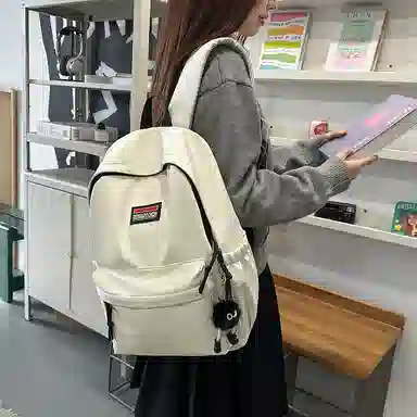 醇龙 书包初中高颜值旅游轻便高中大学生背包大容量 尼龙 双肩包 男女同款情侣款 多色