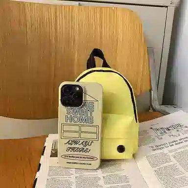 醇龙 时尚精致运动百搭轻便纯色洋气简约清新日常通勤 皮膜拼尼龙 斜挎包单肩包 男女同款情侣款 多色