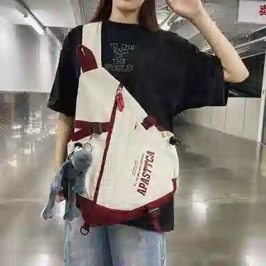 醇龙 尼龙 男女通用 多色 斜挎包 大容量拉链开合百搭休闲