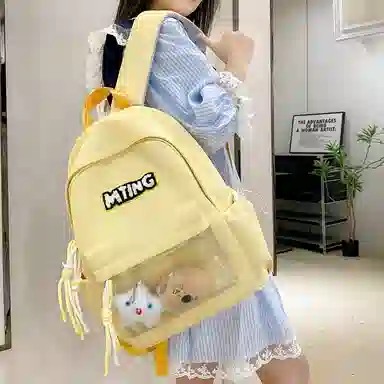 醇龙  尼龙男女通用多色时尚旅游轻便大容量双肩包