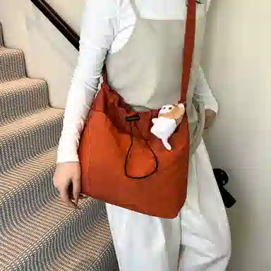 醇龙 简约时尚潮流百搭高级 尼龙布 单肩包 常规 男女同款情侣款 多色