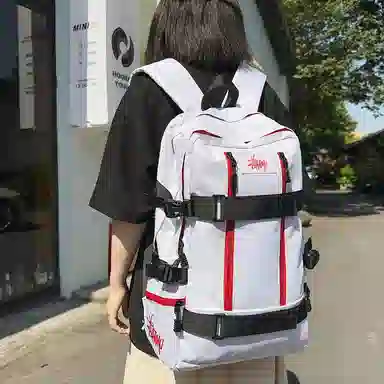 醇龙 日系潮牌电脑旅行大容量学生 牛津布 双肩包 男女同款情侣款 多色