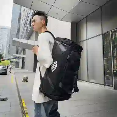 醇龙 干湿分离 多功能 简约时尚 牛津布 旅行包 常规 男女同款情侣款 黑/灰