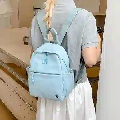 醇龙 时尚简约轻便百搭旅行背包旅游 尼龙 双肩包 常规 男女同款情侣款 多色