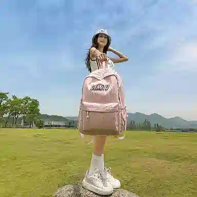 醇龙 高颜值简约轻便百搭 尼龙 双肩包 常规 男女同款情侣款 多色