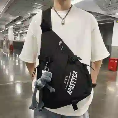 醇龙 尼龙 男女通用 多色 斜挎包 大容量拉链开合百搭休闲
