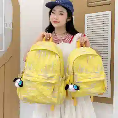 醇龙 男女通用 多色 牛津布 双肩包 拉链开合大容量休闲