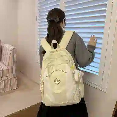 醇龙 暗黑系工装风街拍时尚轻便 尼龙 双肩包 女款 多色