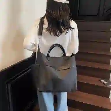 醇龙 高颜值时尚单肩包轻便大容量斜挎包韩系手提百搭 尼龙 旅行包 男女同款情侣款 多色