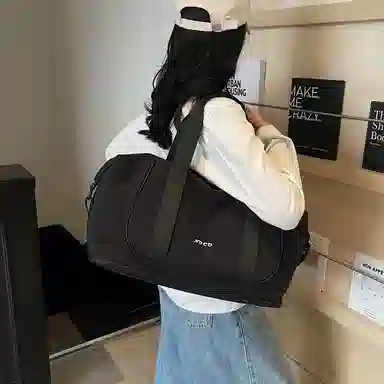 醇龙 短途出差行李袋轻便大容量 尼龙 旅行包 男女同款情侣款 多色