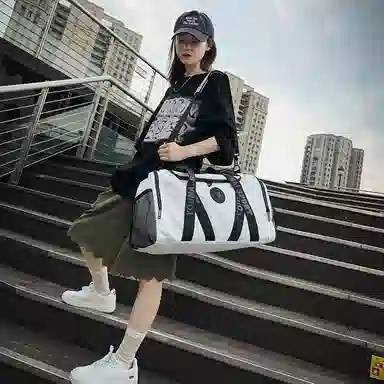 醇龙 干湿分离 多用 牛津布 单肩包 男女同款情侣款 多色