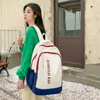 醇龙 休闲潮牌百搭 简约大容量 尼龙 背包双肩包 常规 男女同款情侣款 多色