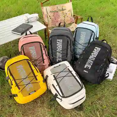 醇龙 大容量时尚潮流百搭 尼龙 双肩包 常规 男女同款情侣款 多色