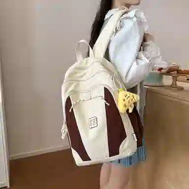 醇龙 暗黑系工装风街拍时尚轻便 尼龙 双肩包 女款 多色