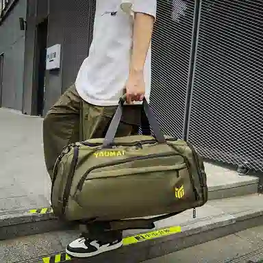 醇龙 干湿分离带独立鞋仓 尼龙 旅行包  男女同款情侣款 多色